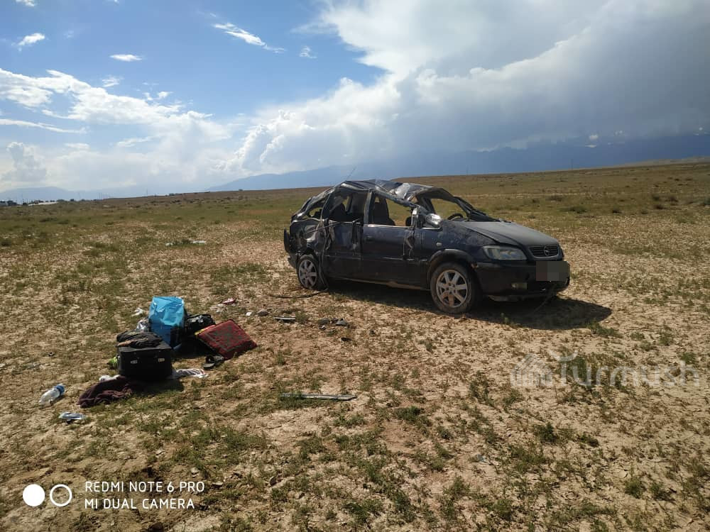 ДТП на Иссык-Куле. Две пассажирки «Опеля» скончались