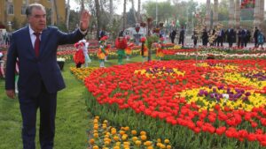 Фестиваль цветов в честь наступившей весны