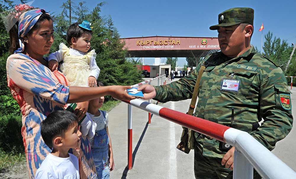 Упрощается пересечение узбекско-кыргызской государственной границы