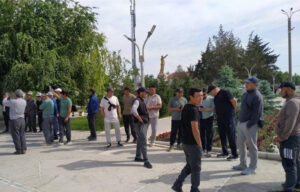 Акции протестов в Кыргызстане