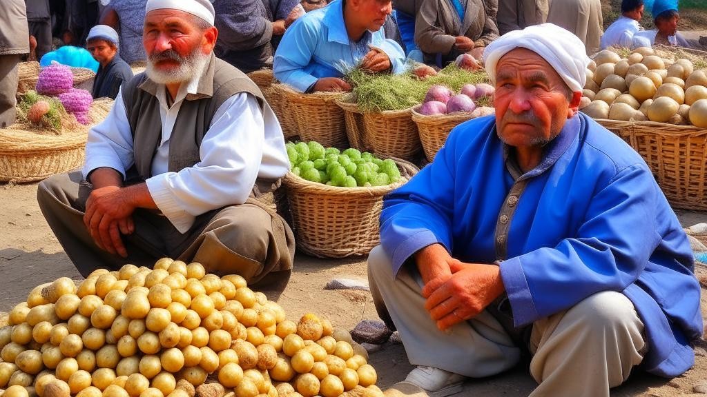 В Таджикистане «взлетели» цены на картофель и овощи